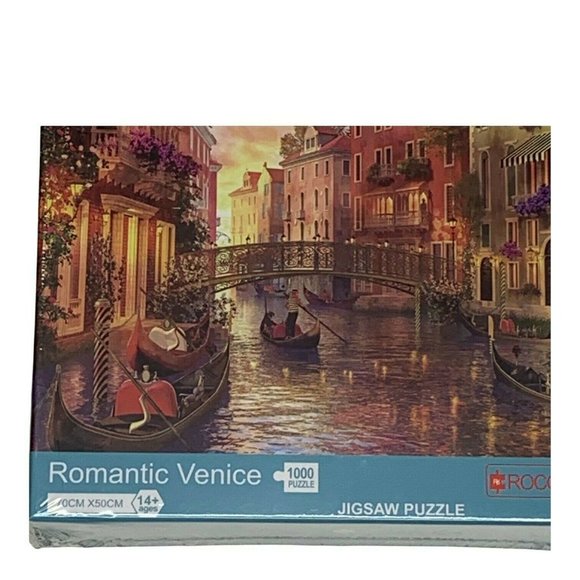 Romantic Venice Jigsaw Puzzle 1000 Pieces by Rocorose - Picture 2 of 5